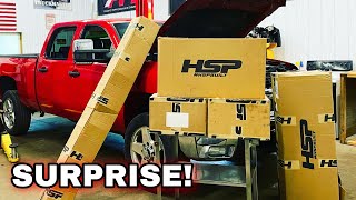 Biggest HSP DIESEL UNBOXING EVER! This Duramax Build Is Getting Real
