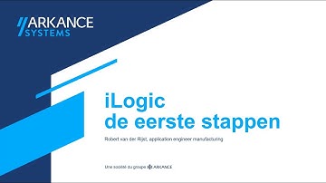 Introductie in iLogic