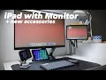 How I Connect My iPad to the Monitor &amp; Desk Accessories