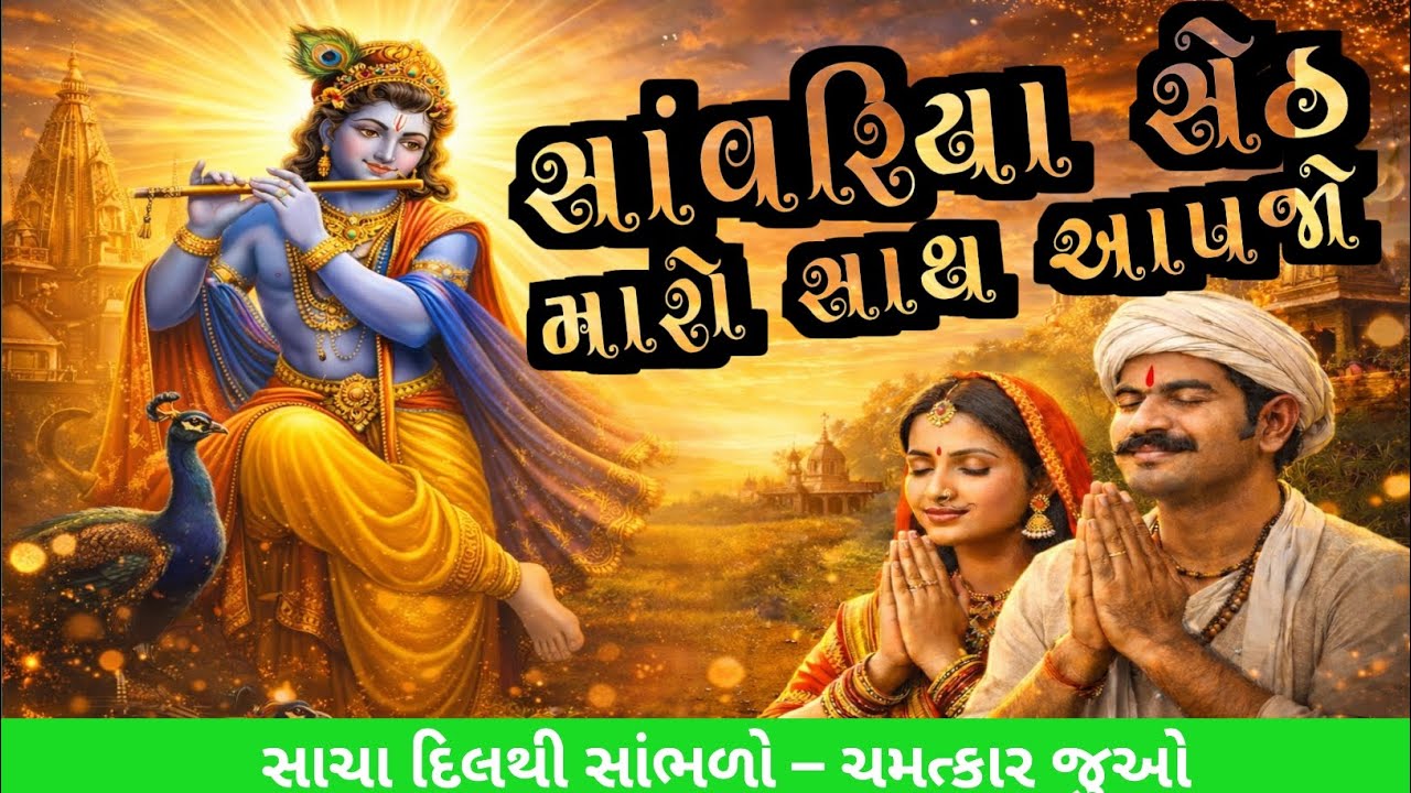 સાંવરિયા સેઠ મારો સાથ આપજો | New Gujarati Shyam Bhajan 2026 | ગામડાં સ્ટાઈલ કૃષ્ણ ભજન|Sanwariya Seth