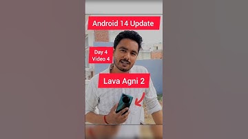 Android 14 update in lava agni 2 smartphone / lava agni 2 after android 14 update #lavaagni2 #lava