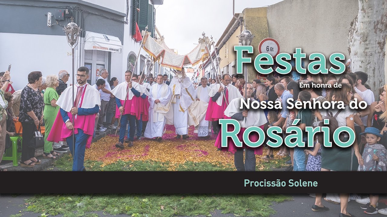 Procissão Solene - Festas de Nossa Senhora do Rosário - Lagoa (Açores)