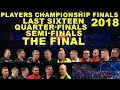 L16 qf sf f 2018 players championship finals