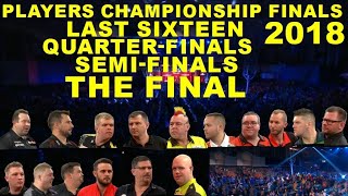 L16 QF SF F 2018 Players Championship Finals