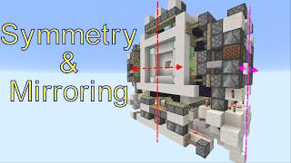 Redstone Tipps: Episode 5 - Symmetry & Mirroring [Java Edition 26.2 (& Bedrock)]