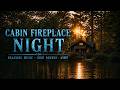 Cozy Lakefront Cabin at Golden Hour — ASMR Nature Sounds for Stress Relief (4 Hours)