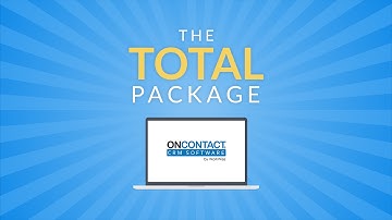OnContact CRM - The Total Package