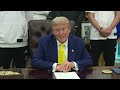 President Trump Meets with the Juventus Football Club