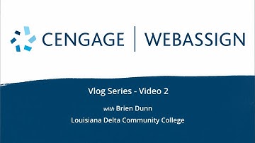 Enhance Student Success with WebAssign Tools | Faculty Perspective
