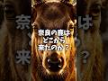 奈良の鹿はどこから来た? #雑学 #科学 #shorts