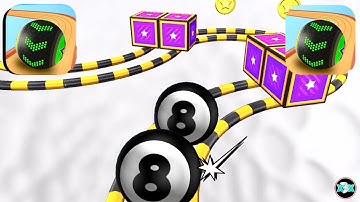 Going Balls ⚽️🍌🏀|| All Levels Gameplay Walkthrough Android, iOS🏀Big Update #40