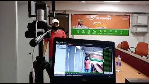 Thermal Screening demo on camera secureye