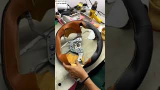 Hyundai Creta Customized Leather Wrap Steering Wheel
