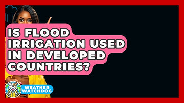 Is Flood Irrigation Used In Developed Countries? - Weather Watchdog