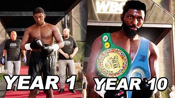 REALISTIC BOXING CAREER (FULL MOVIE) [UNDISPUTED BOXING]