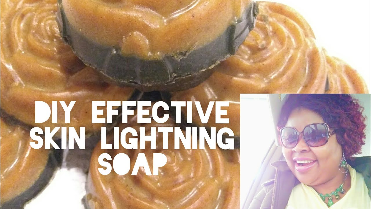 HOW TO MAKE PAPAYA & COAL LIME SKIN LIGHTENING SOAP | SUPER EFFECTIVE SKIN LIGHTENER. natural skin care products