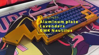 ZigZag60 || Lavenders || GMK Nautilus