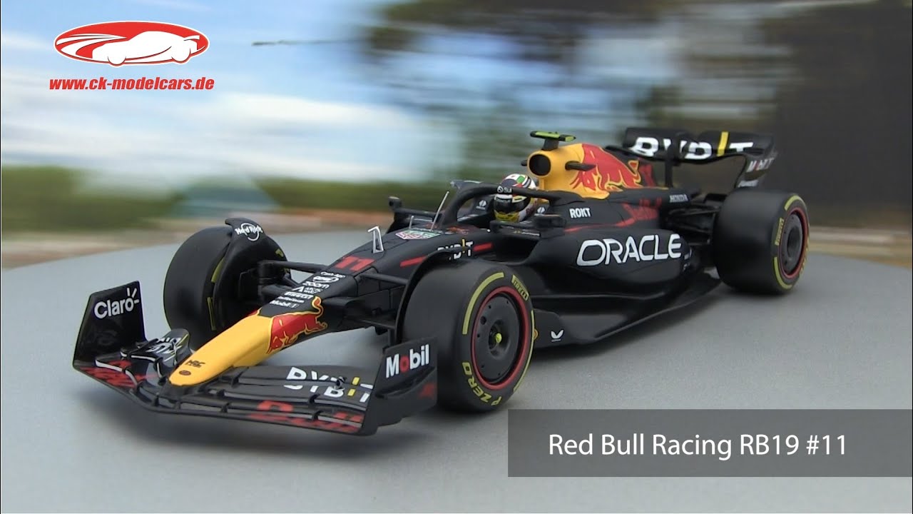 Bburago 1:18 Sergio Perez Red Bull Racing RB19 #11 Formula 1 2023