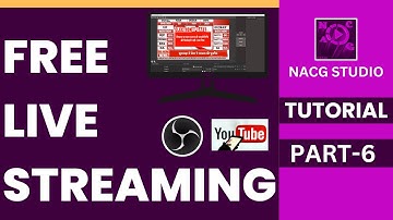 How to Live Stream with OBS Studio and Add Overlay Graphics!| part-6