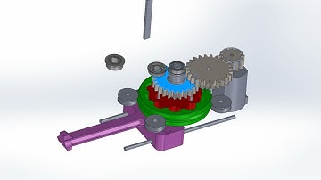 cycloidal gear assembly