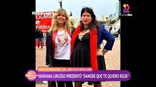 PROGRAMA 28 - 14/05/2024 -MARIANA LIRUSSO PRESENTÓ EN LA FERIA DEL LIBRO "SANGRE QUE TE QUIERO ROJA"