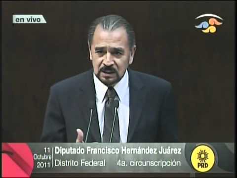 Dip. Fed. Francisco Hernndez Jurez en tribuna