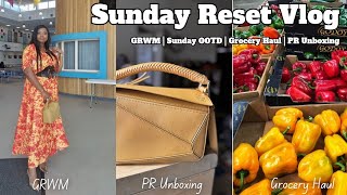 SUNDAY RESET: Huge Holland Bazaar Haul | 3 Months Food Prep| UK Inflation, Loewe Unboxing| Tola Lusi