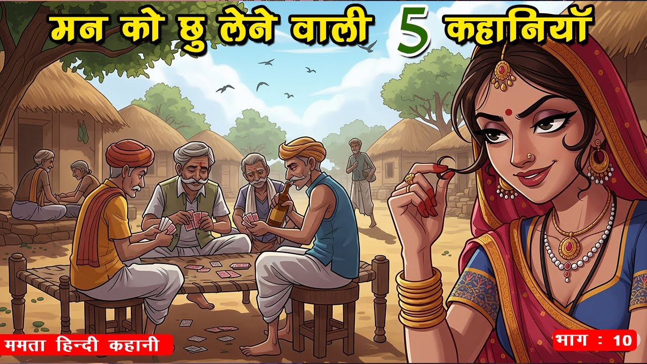 🔴169 एक शराबी की चतुर बेटी, EK SHARABI KI CHATUR BETI, MAN KO CHU LENE WALI 5 KAHANIYA