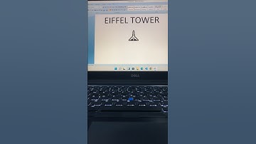 EIFFEL TOWER SYMBOL IN MS WORD #shorts #msword #tipsandtricks #microsoftoffice #viral #youtubeshorts