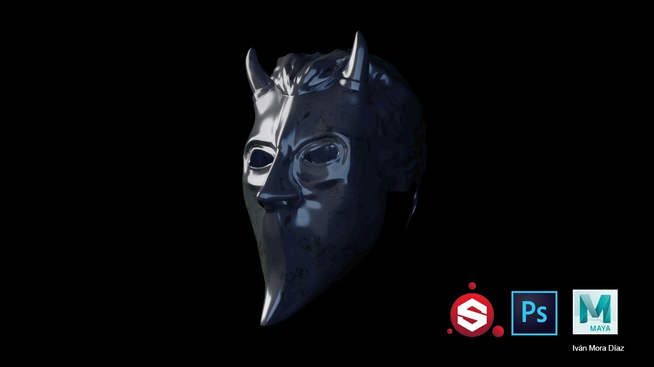 NAMELESS GHOUL 3D MASKSPEED MODELING 8 YouTube