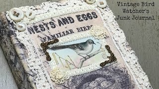 Vintage Bird Watcher’s Junk Journal (Sold~Thank You)