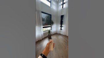 Motorized blinds #bestblinds #blackrollershades #blindsanddrapery #stylishblinds #rollerblinds