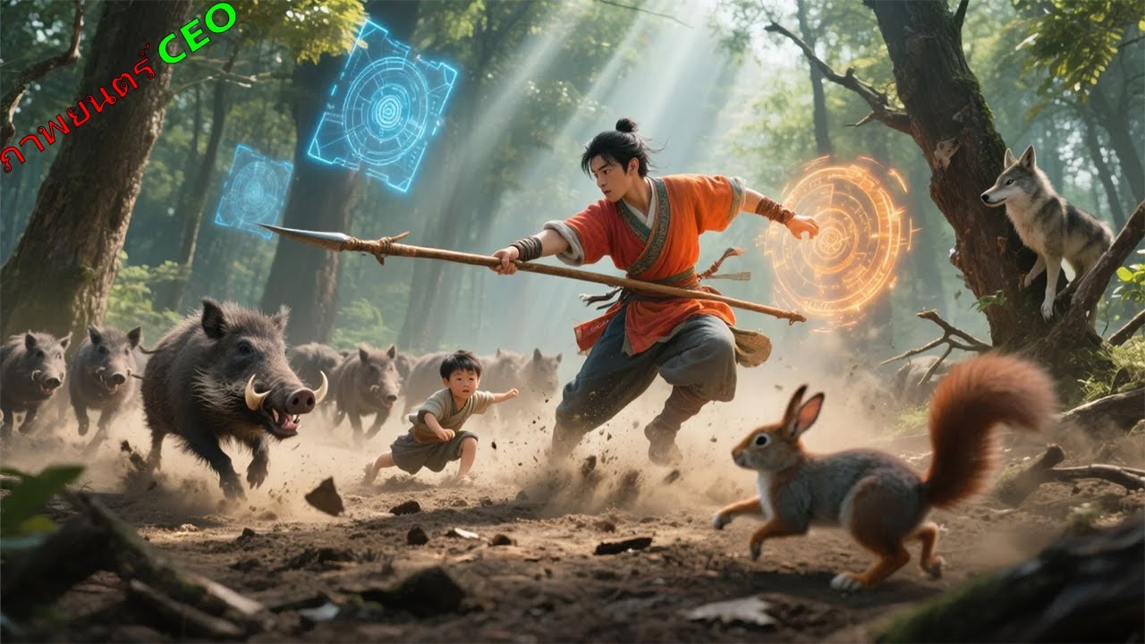 จากการช่วยเด็กในป่า สู่ตำนานนักล่าหมูป่าผู้ร่ำรวยที่สุดหลังทะลุมิติสู่อดีต