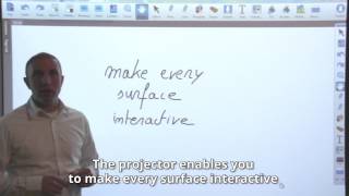 i3PROJECTOR: Make almost any surface interactive!