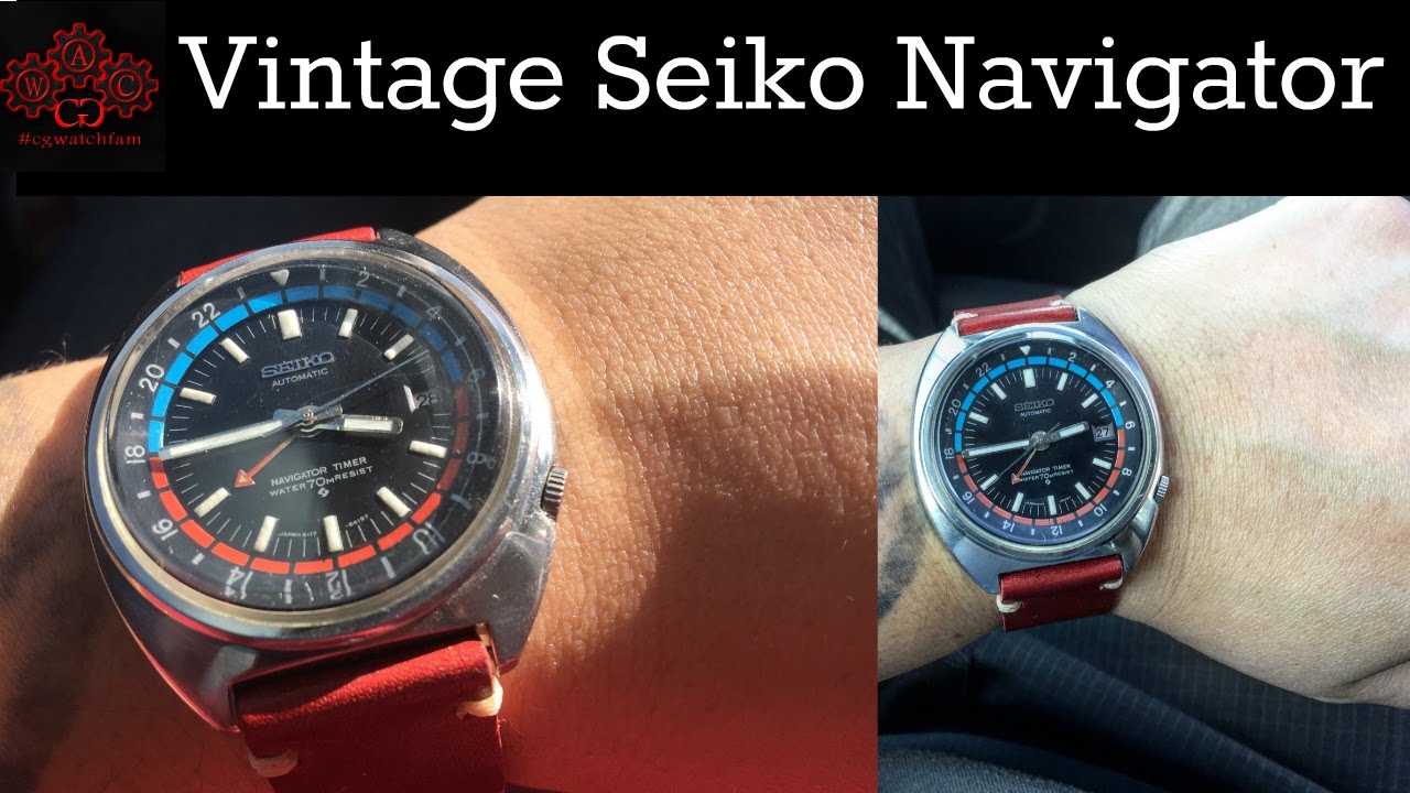 The Seiko Navigator Timer, Adventures In Vintage, Episode 5 - YouTube