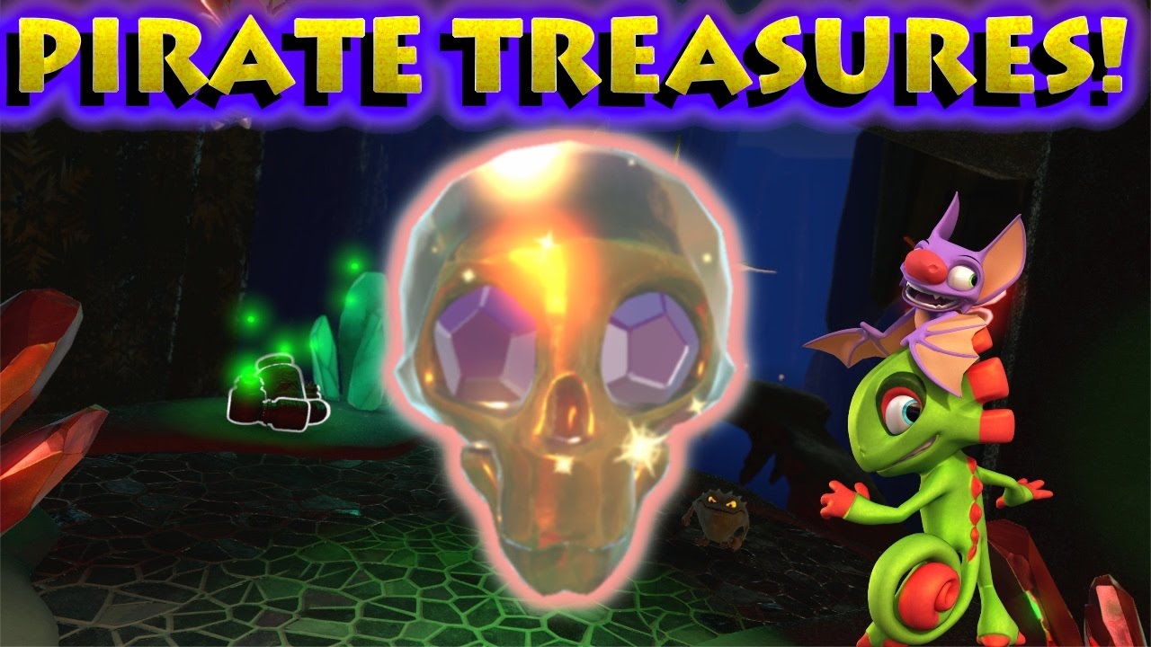 YookaLaylee ALL Pirate Treasure Locations YouTube