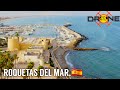 4k Desde el aire Roquetas de Mar, el mar que sueñas Almería España.