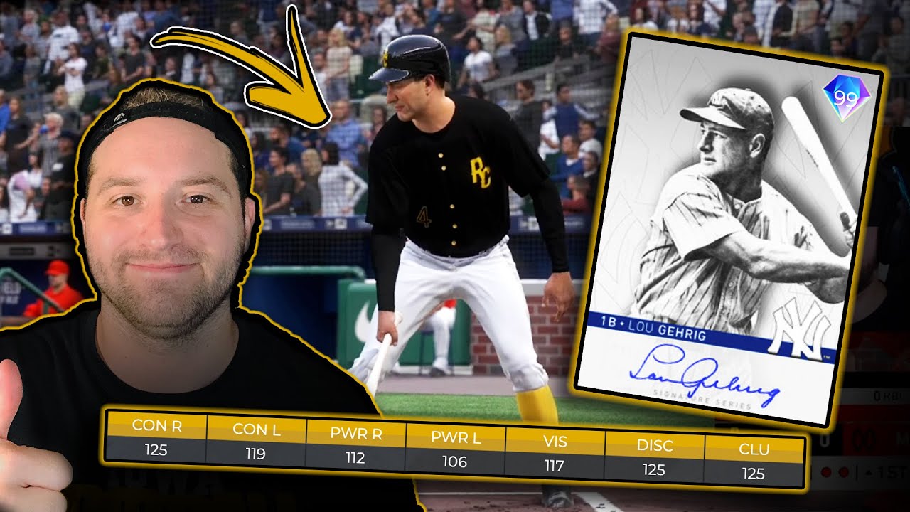I unlocked 99 LOU GEHRIG after finishing the EXTREME PROGRAM!!