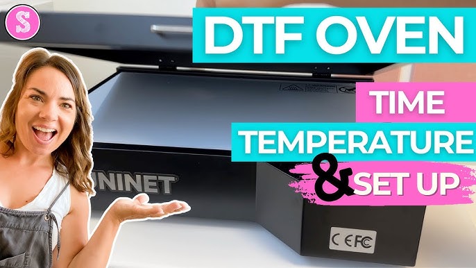 NGOODIEZ DTF Oven - Powder Curing Oven with 4 Lamps for Even Heating - Heat Transfer Pet Film Oven - A4 and A3+ Size Up to 13 x 19