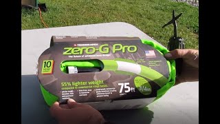 $60 Garden Hose Failure  - Testing the ZERO-G PRO 75' Hose "The future of advanced hose design" NOT