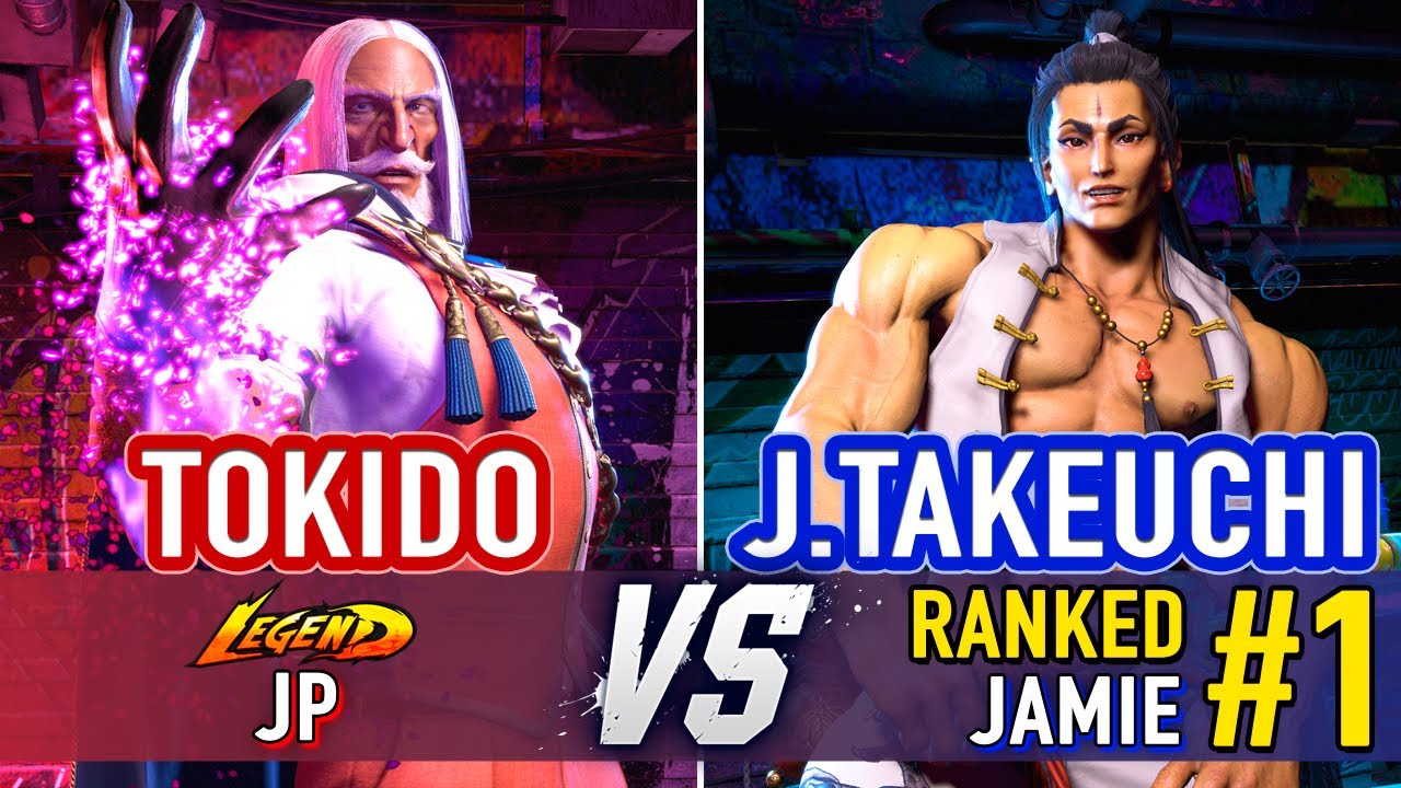 SF6 🤜 Tokido (JP) vs John Takeuchi (#1 Ranked Jamie) 🤛 Street Fighter 6 High Level Gameplay