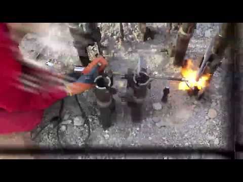 فیلم ترمیم بلت های شکسته و کوتاه با جوشکاری فورجینگ سربسر میلگرد