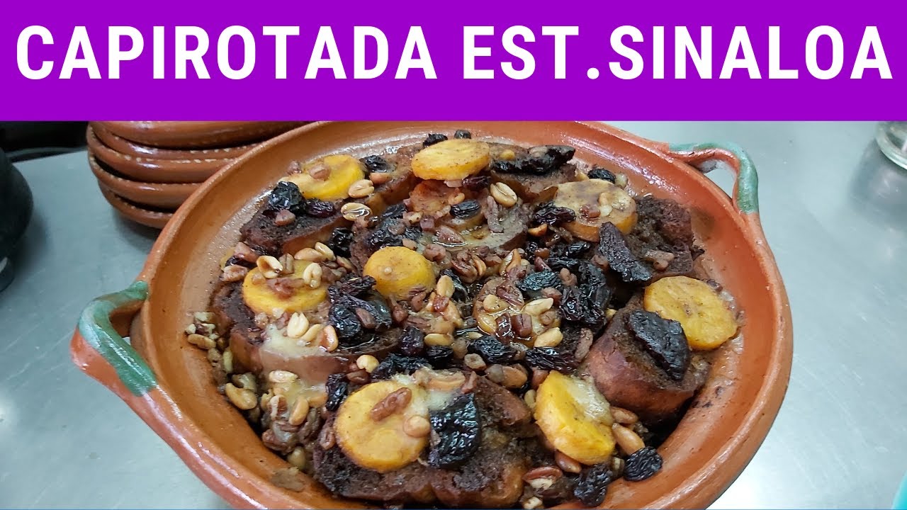 Capirotada estilo  RecetasdeLuzMa - YouTube