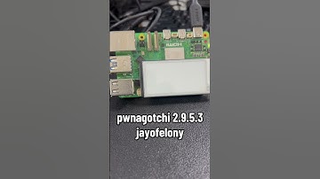 Raspberry Pi 5 and Waveshare e-Paper with updated Pwnagotchi firmware! 🖥️ #TechExplore #DIYProjects