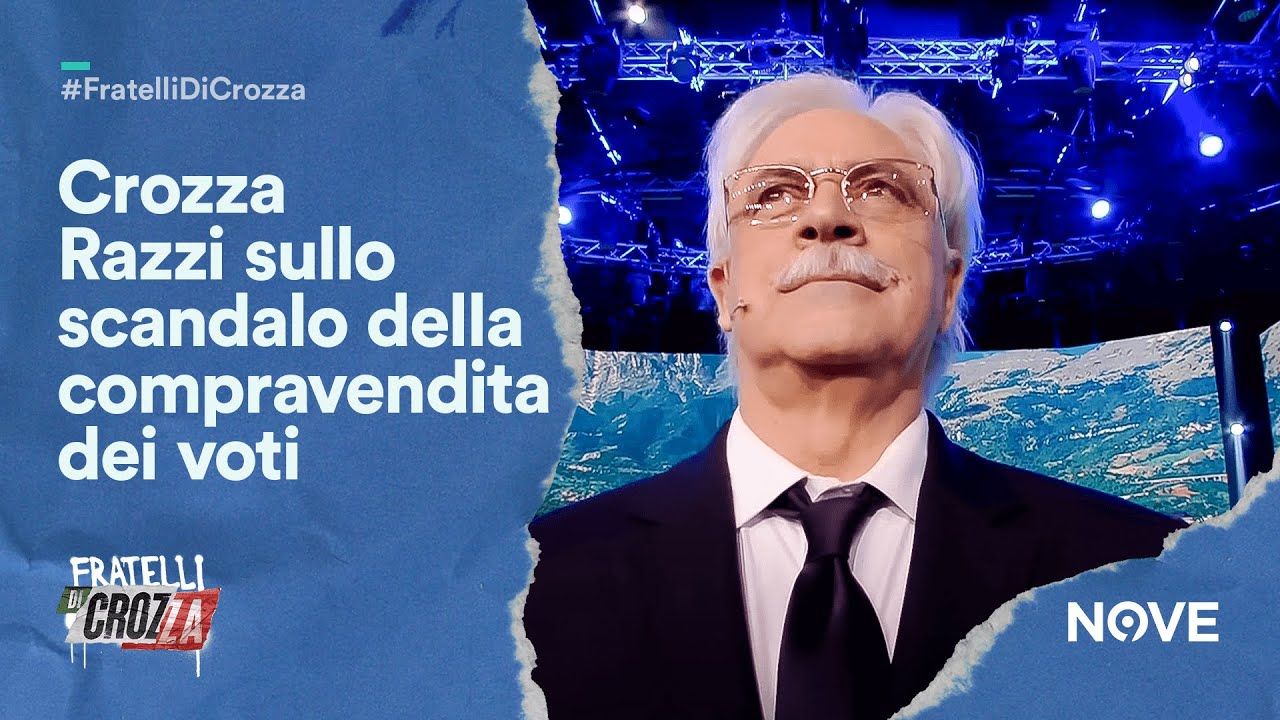 Crozza Razzi sullo scandalo della compravendita dei voti | Fratelli di Crozza