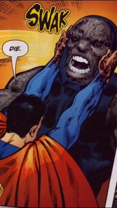 Superman Humbles Darkseid