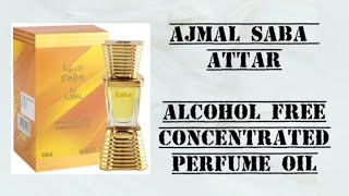 Ajmal Saba Attar - Concentrated Perfume Oil - Good Saffron Blend