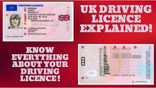 UK DRIVING LICENCE EXPLAINED | Know everything about UK Driving Licence