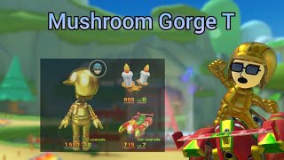 Mario Kart Tour Mushroom Gorge T 205 actions 59,963