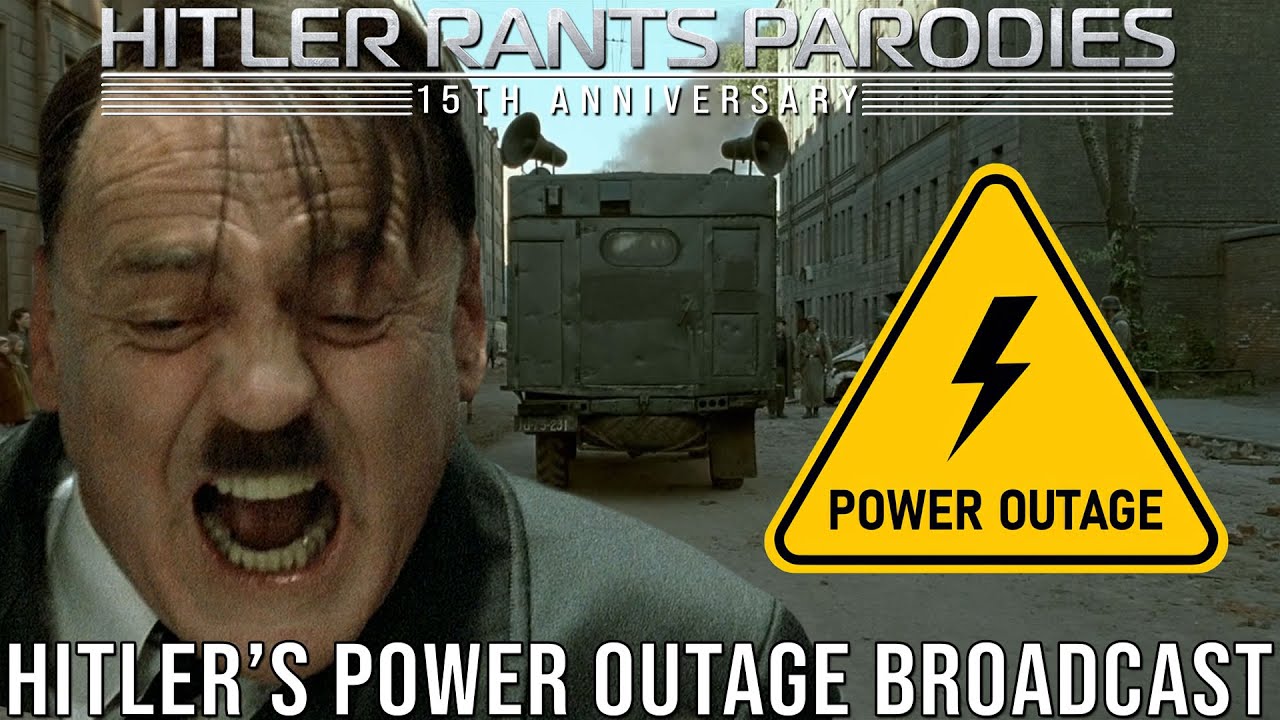 Hitler's power outage broadcast